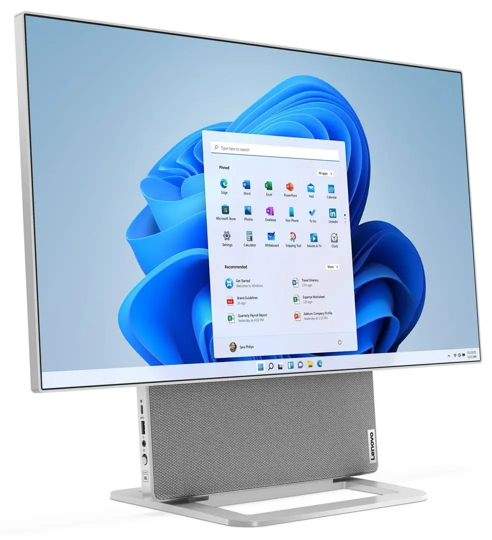 All in one Lenovo Yoga 7 27ARH7 F0GS000ERI AMD Ryzen 5 6600H 16GB DDR5/1TB SSD W11H (Grey)