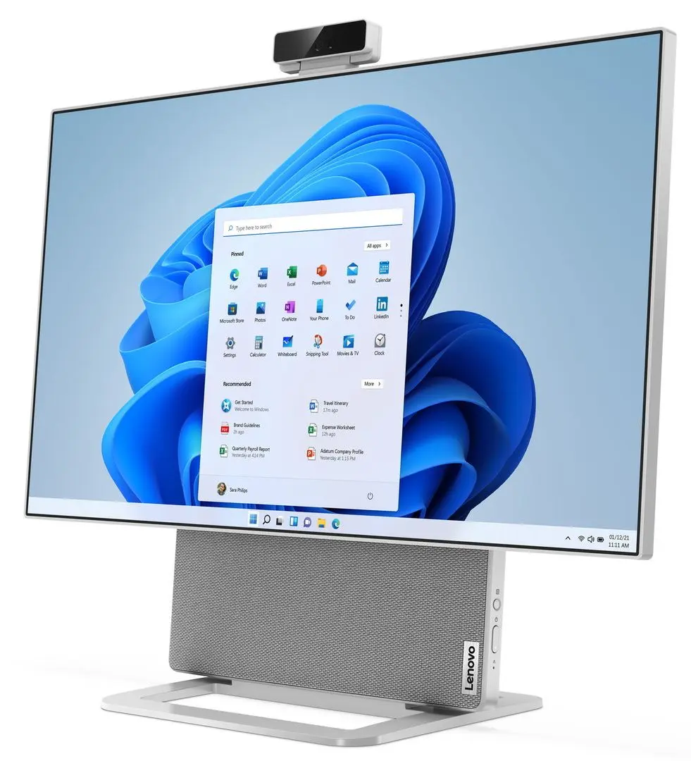 All in one Lenovo Yoga 7 27ARH7 F0GS000ERI AMD Ryzen 5 6600H 16GB DDR5/1TB SSD W11H (Grey)