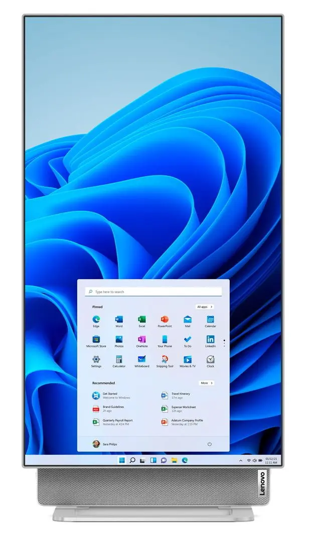 All in one Lenovo Yoga 7 27ARH7 F0GS000ERI AMD Ryzen 5 6600H 16GB DDR5/1TB SSD W11H (Grey)