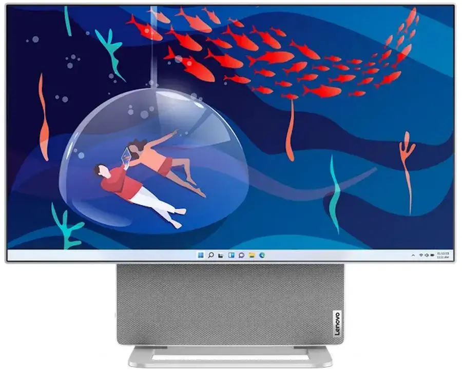 Моноблок Lenovo Yoga AIO 7 27APH8 AMD Ryzen 7 8845HS 16GB DDR5/1TB SSD (Cloud Grey)