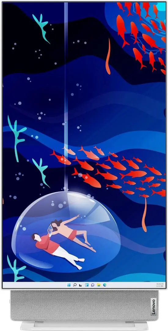 All in one Lenovo Yoga AIO 7 27APH8 AMD Ryzen 7 8845HS 32GB DDR5/1TB SSD Win11 Home (Cloud Grey) - 9