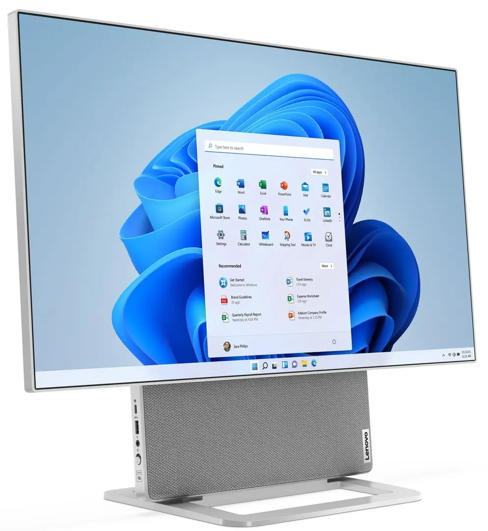 All in one Lenovo Yoga AIO7-27ARH7 AMD Ryzen 7 6800H 32GB DDR5/1TB SSD (Grey)