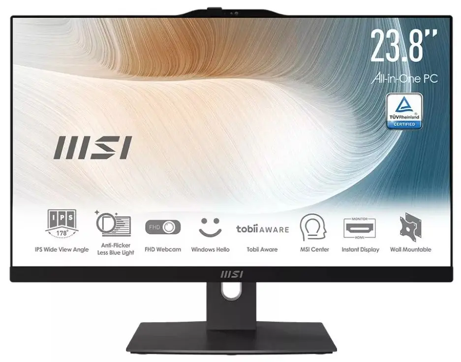 Моноблок MSI Modern AM242TP 12M-046EU (Black)