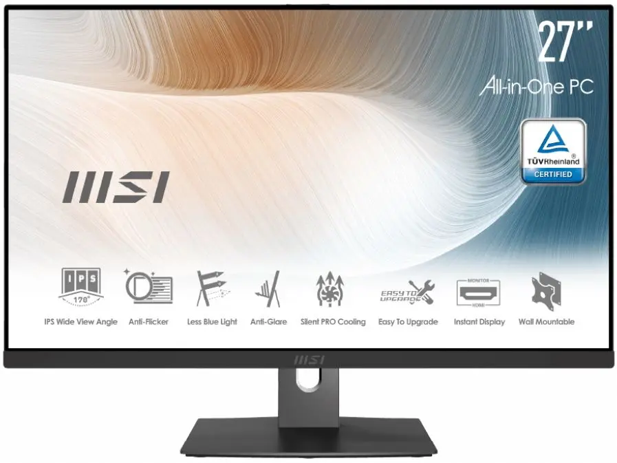 All in one MSI Modern AM271P 11M-648EU Intel Core i5-1135G7 8GB DDR4/512GB SSD (Black)