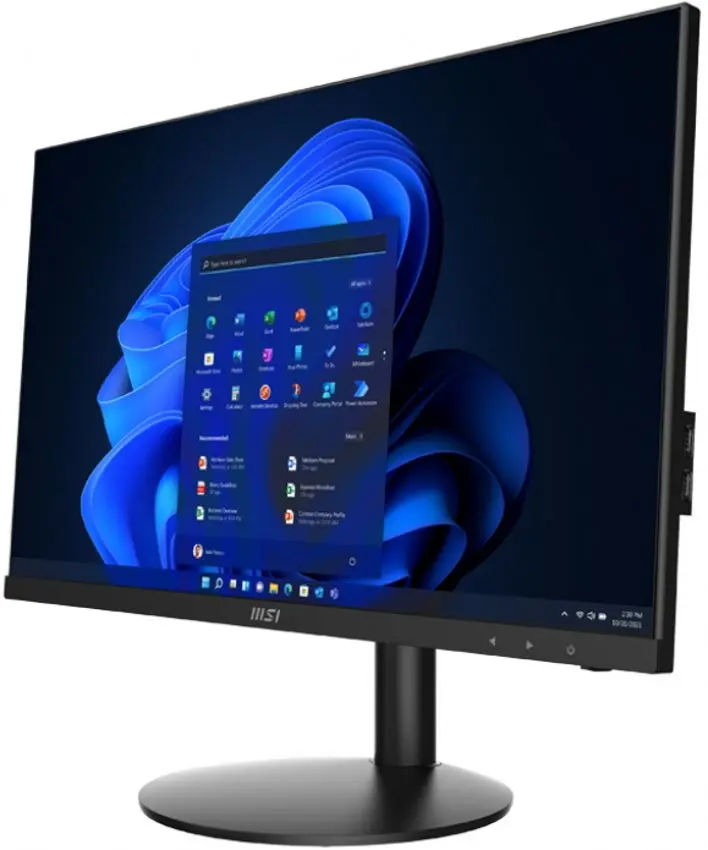 All in one MSI Pro AP241Z 5M-002EU AMD Ryzen 5 5600G 8GB DDR4/256GB SSD W11Pro (Black)