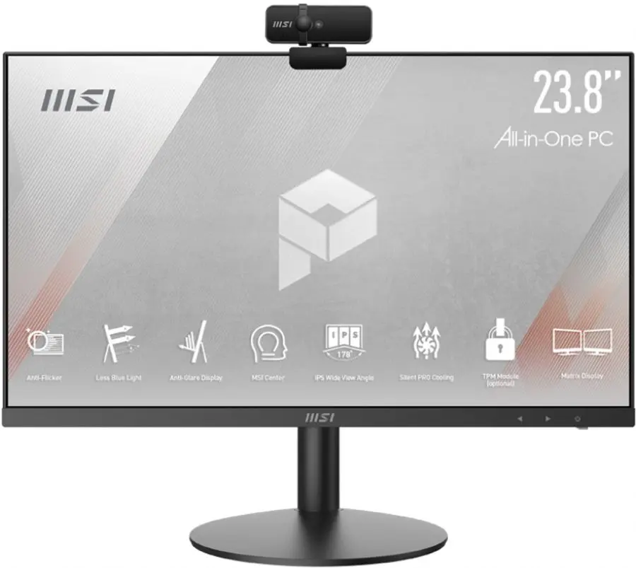 All in one MSI Pro AP241Z 5M-003EU AMD Ryzen 3 5300G 8GB DDR4/256GB SSD W11Pro (Black)