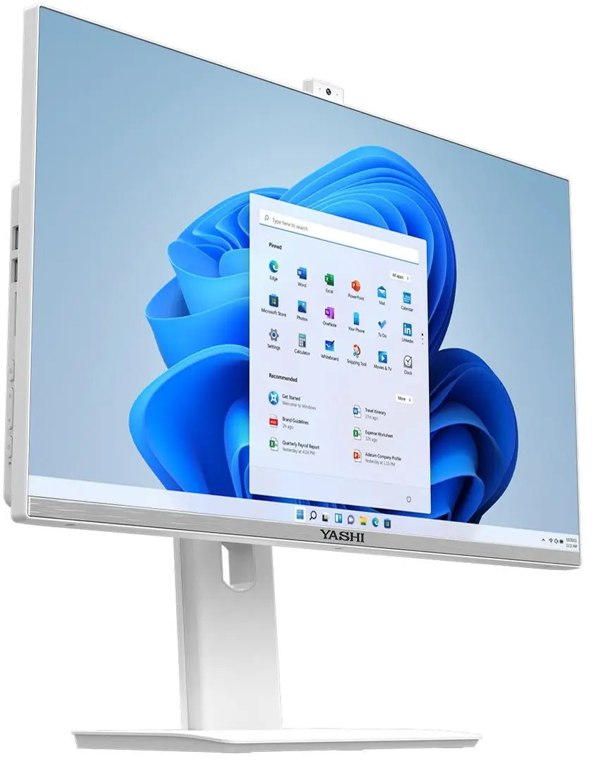 All in one Yashi QuantumS Yashi AY-42455 Intel Core i5 11400 16GB DDR4/512GB SSD (White) - 3