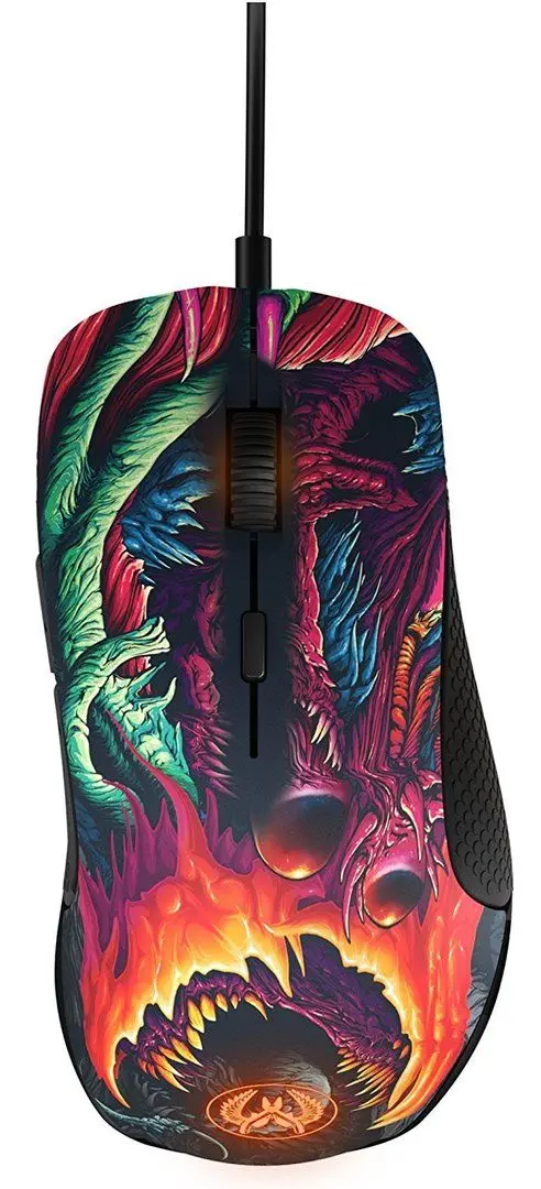 Мышь SteelSeries Rival 300 CS'GO HyperBeast (Black)