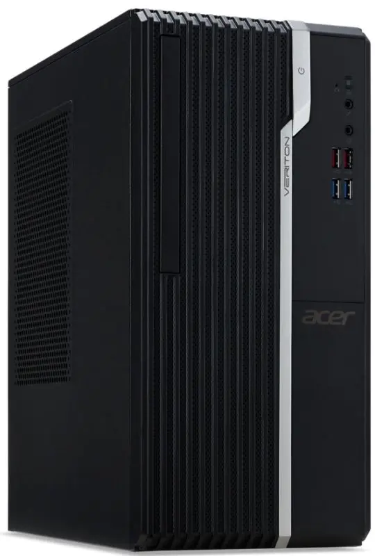 Системный блок Acer Veriton VS2680G Intel Core i3-10105 8GB DDR4/256GB SSD (Black)