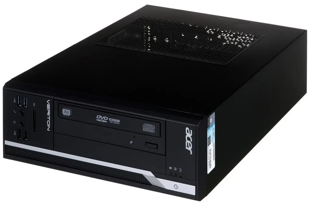 Sistem PC Acer Veriton X2632G Intel Celeron G1840 4GB DDR3/1TB HDD W10Pro (Black)