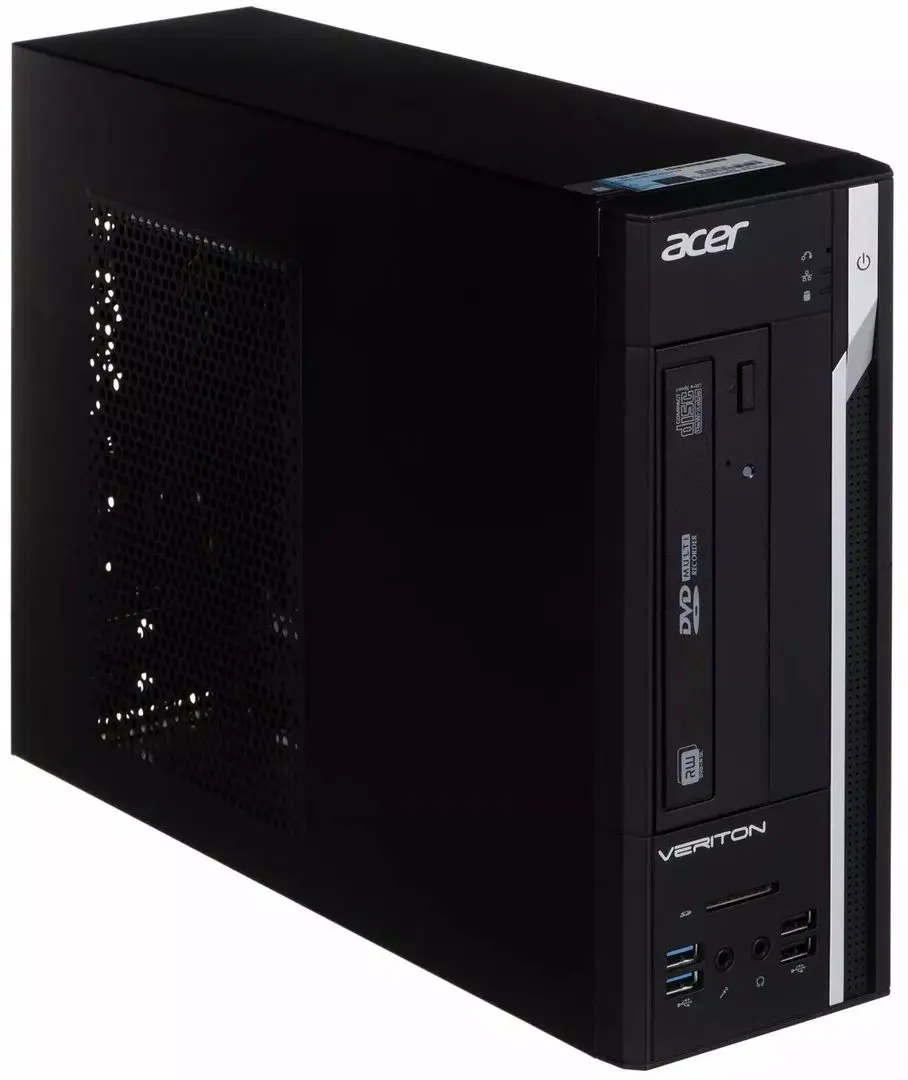 Sistem PC Acer Veriton X2632G Intel Celeron G1840 4GB DDR3/1TB HDD W10Pro (Black)