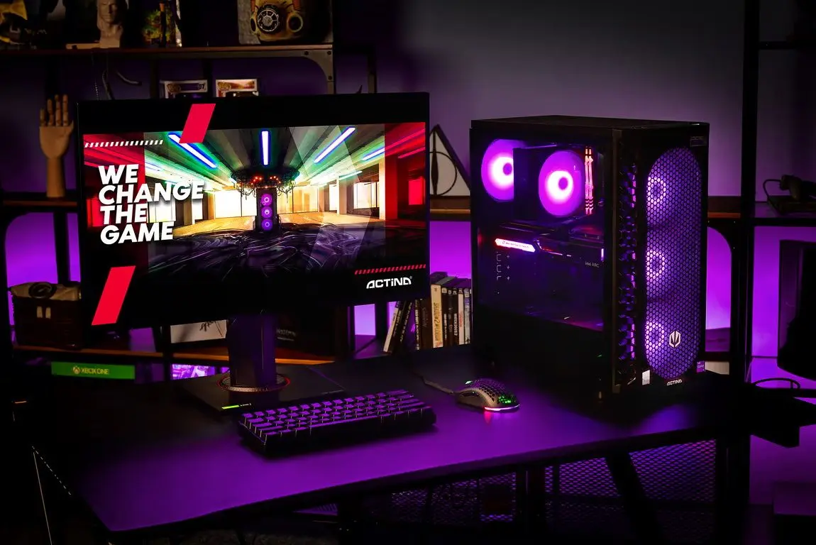 Sistem PC Actina Endorfy AMD Ryzen 5 5600 16GB DDR4/1TB SSD GeForce RTX 3060 (Black)