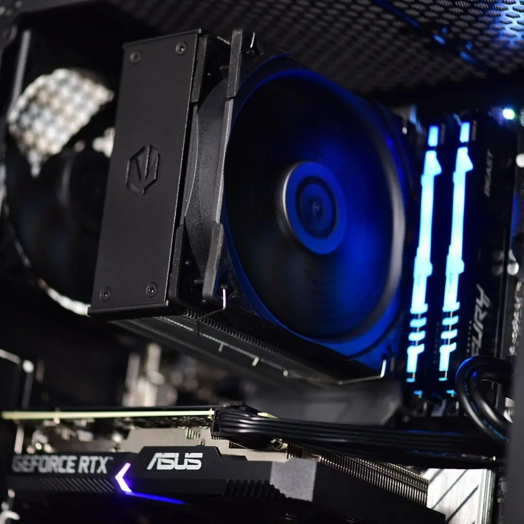 Sistem PC Actina Endorfy Intel Core i5-12400 16GB DDR4/500GB SSD GeForce RTX 3050 (Black)