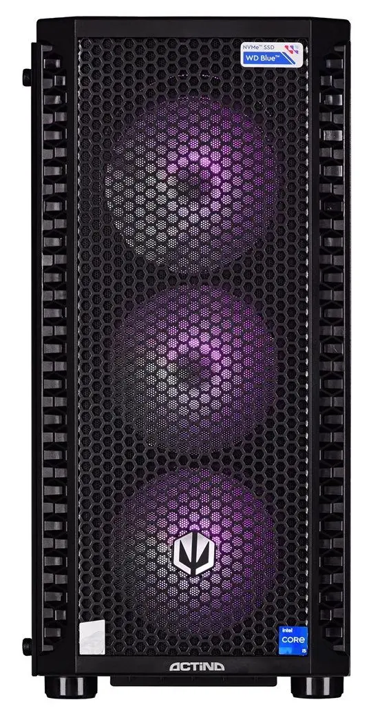 Sistem PC Actina Endorfy Intel Core i5-13500 16GB DDR4/1TB SSD GeForce RTX 3060 Ti (Black)