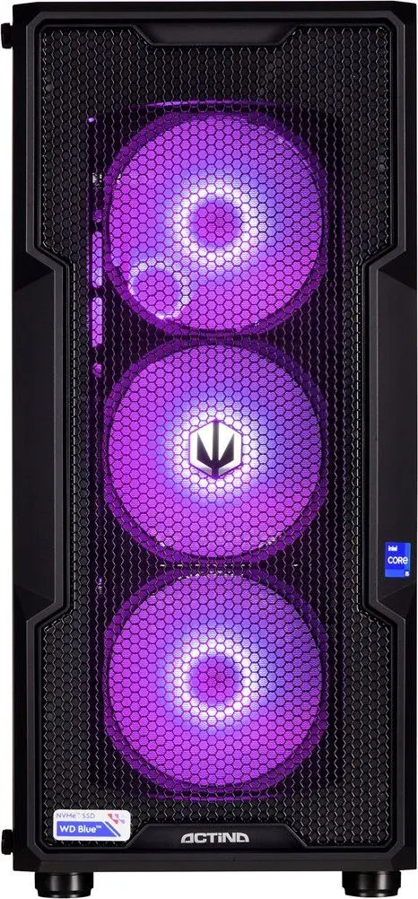 Системный блок Actina Endorfy Intel Core i5-13500 32GB DDR4/1TB SSD GeForce RTX 4070 Ti (Black)