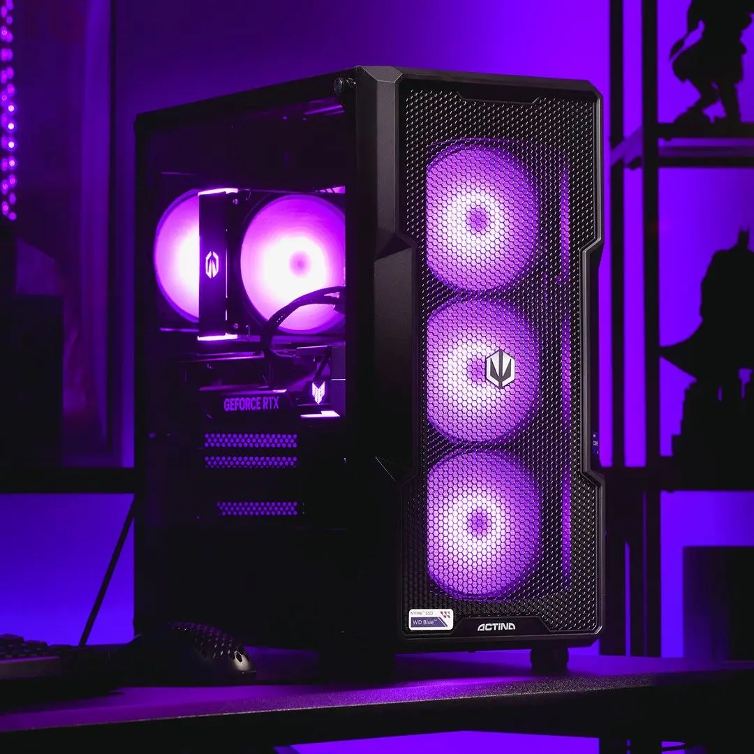 Системный блок Actina Endorfy Intel Core i5-13500 32GB DDR4/1TB SSD GeForce RTX 4070 Ti (Black)