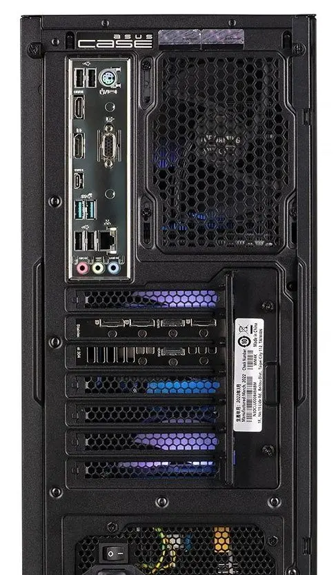 Системный блок Actina PBA 1358 Intel Core i5-12400F 16GB DDR4/1TB SSD (Black)