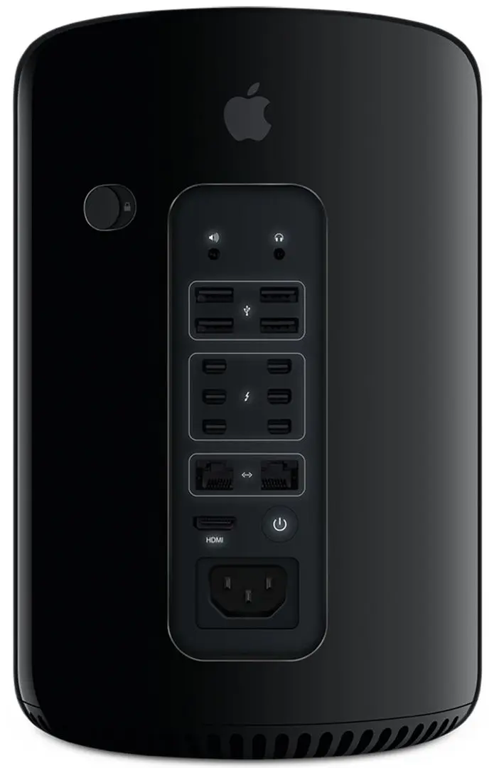 Системный блок Apple Mac Pro Intel Xeon E5 16GB DDR3/256GB SSD Dual AMD FirePro D700 (Black)