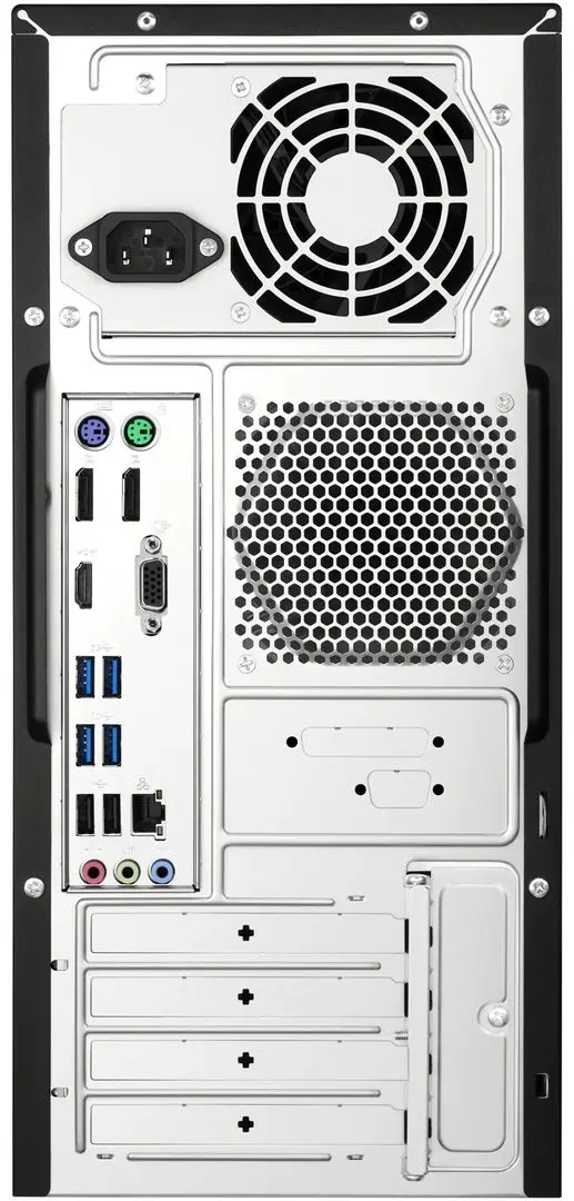 Sistem PC Asus ExpertCenter D7 Tower D700TA Intel Core i5-10400 8GB DDR4/256GB SSD (Black)