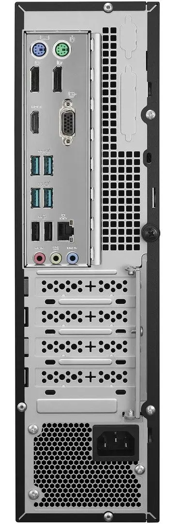 Sistem PC Asus ExpertCenter D9 D900SCES-711700002XS Intel Core i7 11700 16GB DDR4/256GB SSD + 1TB HDD (Black)