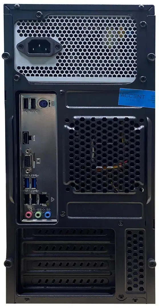 Sistem PC ATOL Business Intel Pentium Dual-Core G6400 8GB DDR4/128GB SSD + 500GB HDD (Black)