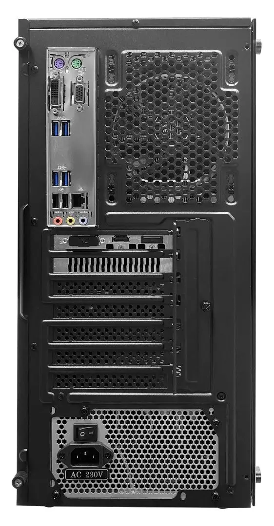 Sistem PC ATOL Gaming PC1065MP AMD Ryzen 5 3600 16GB DDR4/1TB SSD (Black)