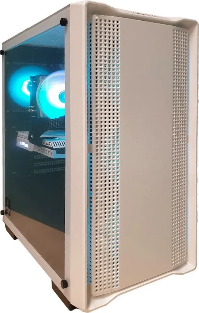 Sistem PC ATOL Gaming PC1130MP Intel Core i5 11600KF 16GB DDR4/256GB SSD + 2TB HDD (White)