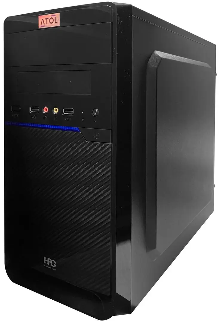 Sistem PC ATOL PC1029MP Intel Core i3-10300 8GB DDR4/512GB SSD Linux (Black)