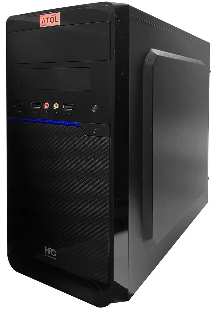 Sistem PC ATOL PC1029MP Intel Pentium Dual-Core G6400 8GB DDR4/480GB SSD Linux (Black)