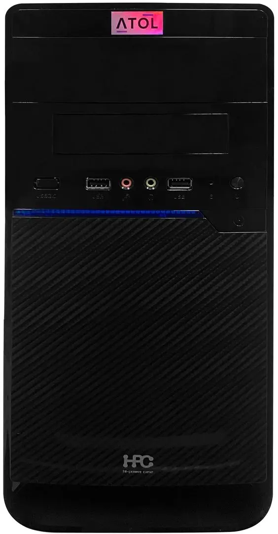 Системный блок Atol PC1029MP Intel Pentium Dual-Core G6400 8GB DDR4/512GB SSD (Black)