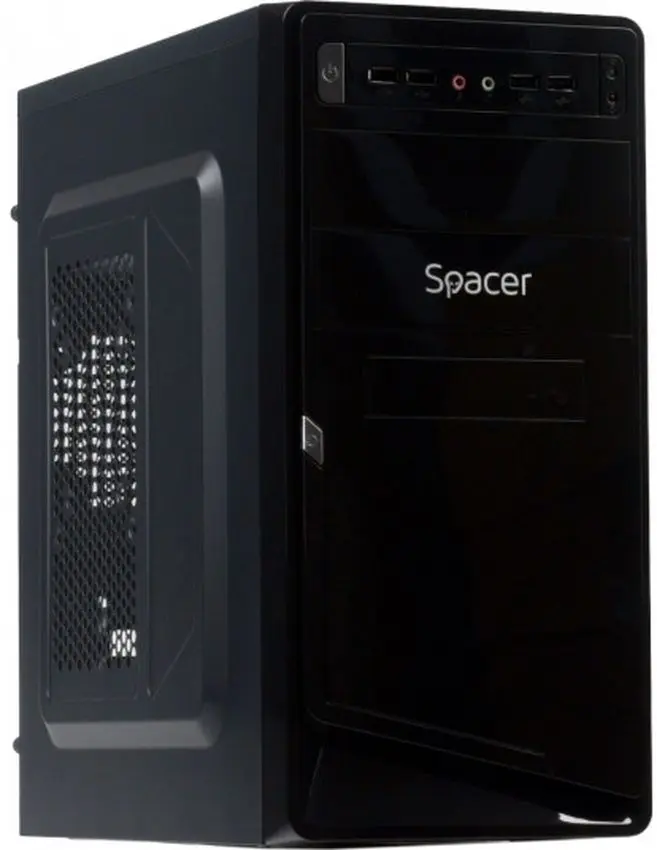 Sistem PC Atol PC1032MP Intel Core G6400 8GB DDR4/256GB SSD/1TB HDD Linux (Black)