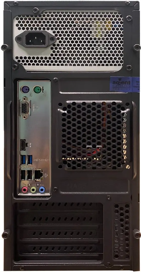 Sistem PC Atol PC1035MP Intel Core i3-10105 16GB DDR4/480GB Linux (Black)