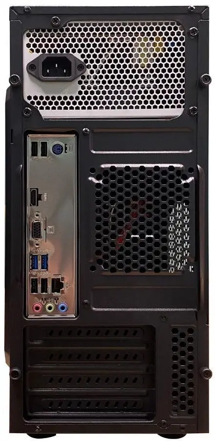 Системный блок Atol PC1037MP AMD Ryzen 5 2400G 8GB DDR4/256GB SSD Linux (Black)