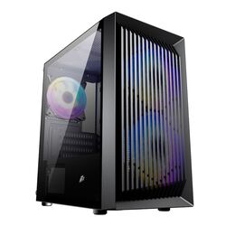 Sistem PC Atol PC1038MP Intel Core i3-12100 16GB DDR4/512GB SSD + 1TB HDD Linux (Black)