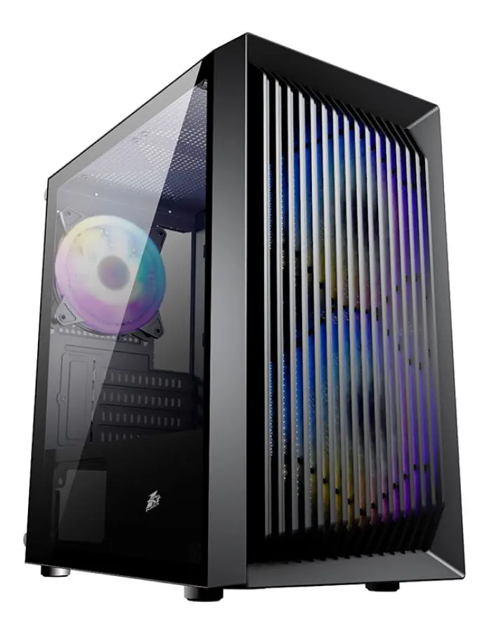 Sistem PC Atol PC1038MP Intel Core i3-12100 16GB DDR4/512GB SSD + 1TB HDD Linux (Black)