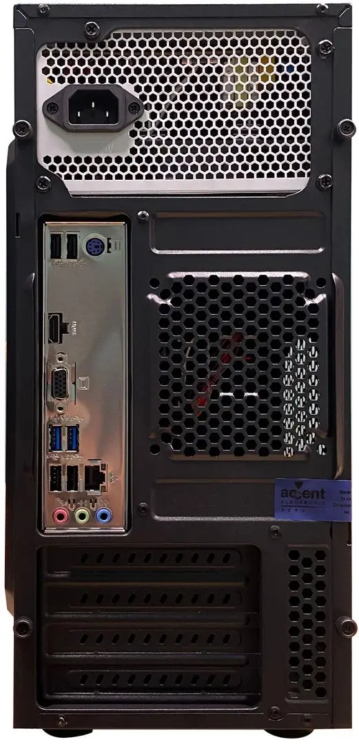 Системный блок Atol PC1038MP Intel Core i3-12100 16GB DDR4/512GB SSD Linux (Black)