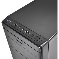 Системный блок Atol PC1039MP Intel Core i3-14100 16GB DDR4/512GB SSD + 1TB HDD Linux (Black) Thumb