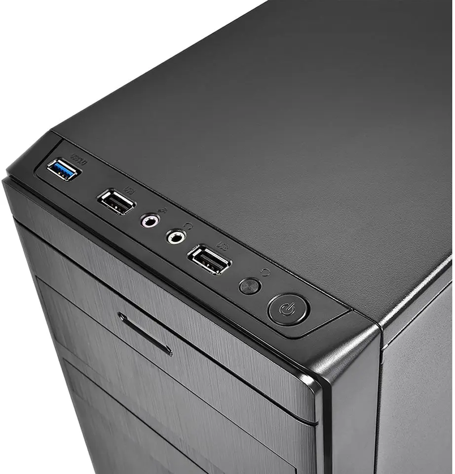 Системный блок Atol PC1039MP Intel Core i3-14100 16GB DDR4/512GB SSD + 1TB HDD Linux (Black) - 2