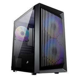 Sistem PC Atol PC1040MP AMD Ryzen 5 5600G 16GB DDR4/256GB SSD + 1TB HDD Linux (Black)