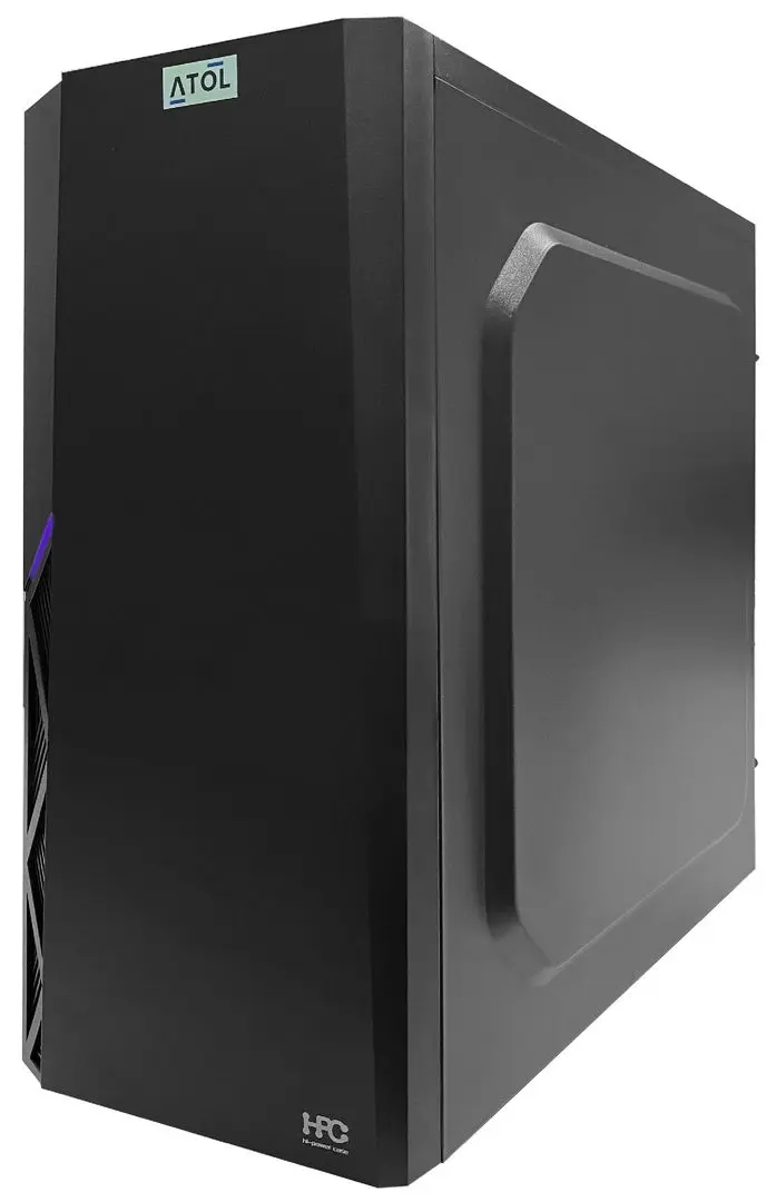 Системный блок Atol PC1045MP Intel Core i3-10105F 8GB DDR4/512GB SSD/1TB HDD (Black)
