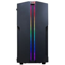 Sistem PC Atol PC1047MP AMD Ryzen 3 4100 8GB DDR4/512GB SSD Linux (Black) Thumb