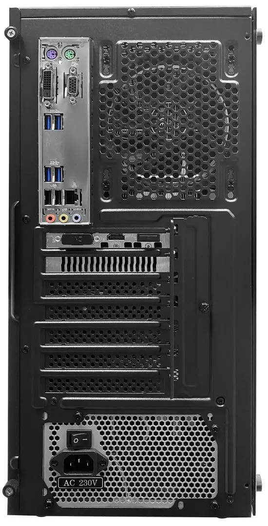 Sistem PC Atol PC1047MP AMD Ryzen 3 4100 8GB DDR4/512GB SSD Linux (Black)