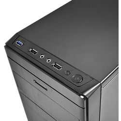 Sistem PC Atol PC1047MP Business v4.2 Intel Core i3-13100 16GB DDR4/1TB + 512GB SSD (Black) Thumb