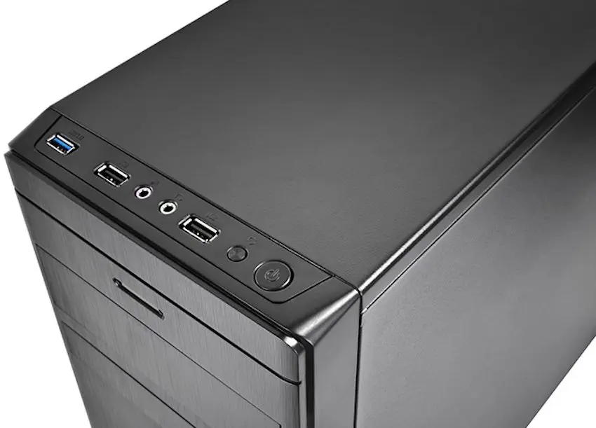 Sistem PC ATOL PC1047MP Intel Core i3-13100 16GB DDR4/512GB SSD + 1TB HDD Linux (Black)