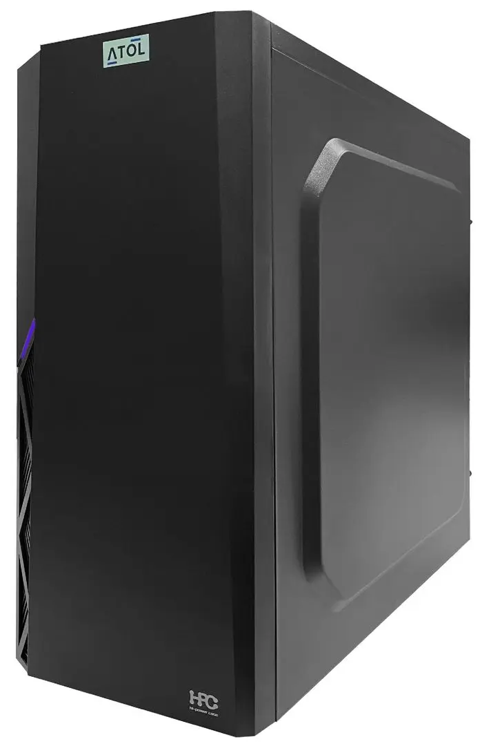 Sistem PC Atol PC1050MP AMD Ryzen 5 4500 16GB DDR4/480GB SSD Linux (Black)