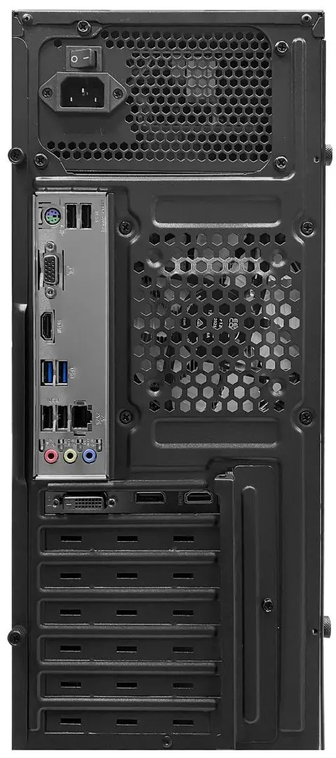 Sistem PC Atol PC1050MP AMD Ryzen 5 4500 16GB DDR4/480GB SSD Linux (Black)