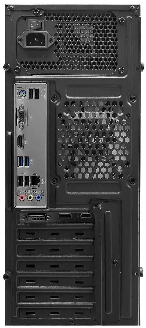Sistem PC Atol PC1053MP Gamer AMD Ryzen 5 4500 16GB DDR4/480GB SSD (Black)