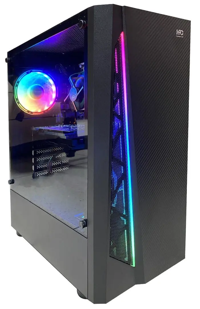 Sistem PC Atol PC1059MP AMD Ryzen 5 5500 16GB DDR4/480GB SSD + 1TB HDD (Black)