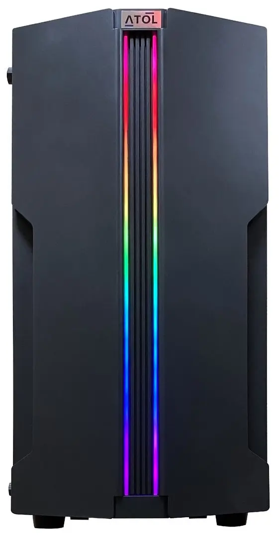 Sistem PC ATOL PC1060MP Intel Core i3-10105F 16GB DDR4/512GB SSD + 1TB HDD Linux (Black)