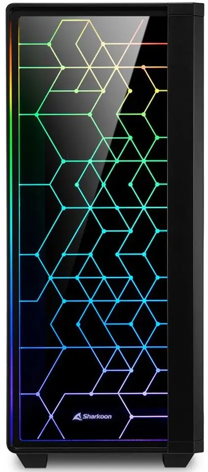 Sistem PC Atol PC1069MP AMD Ryzen 7 3700X 16GB DDR4/512GB SSD + 1TB HDD Linux (Black)